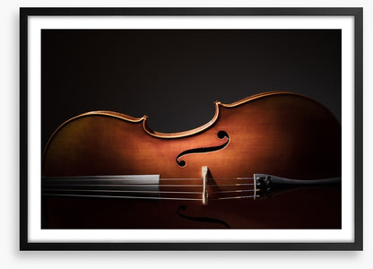 Cello silhouette
