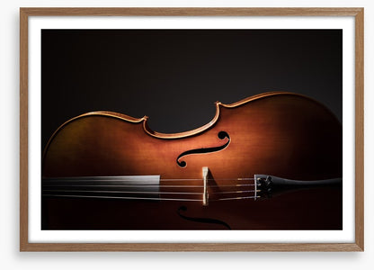 Cello silhouette
