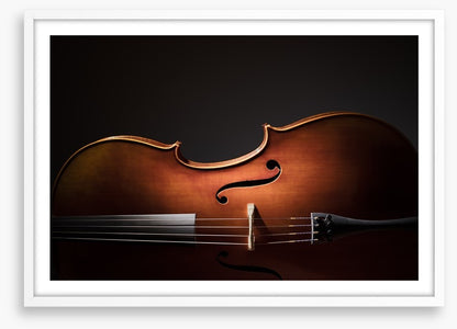 Cello silhouette