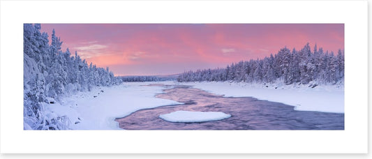 Almost frozen panorama