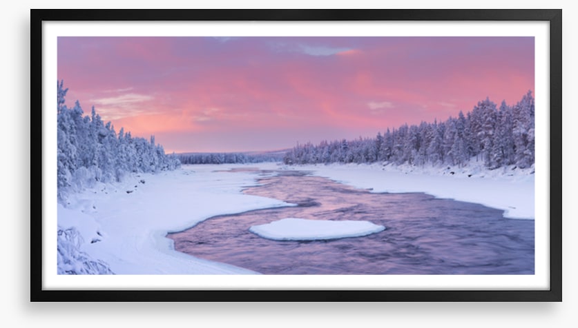 Almost frozen panorama