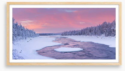 Almost frozen panorama