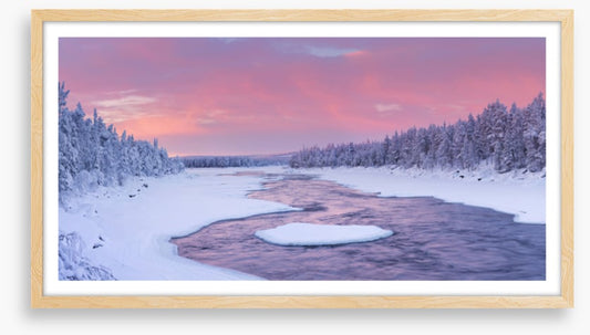 Almost frozen panorama