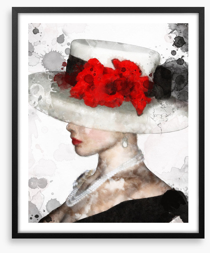 Poppies and pearls