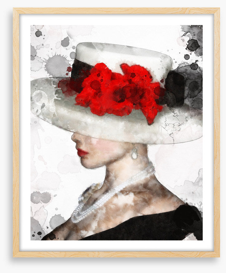 Poppies and pearls