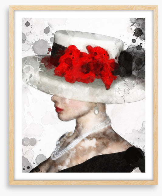 Poppies and pearls