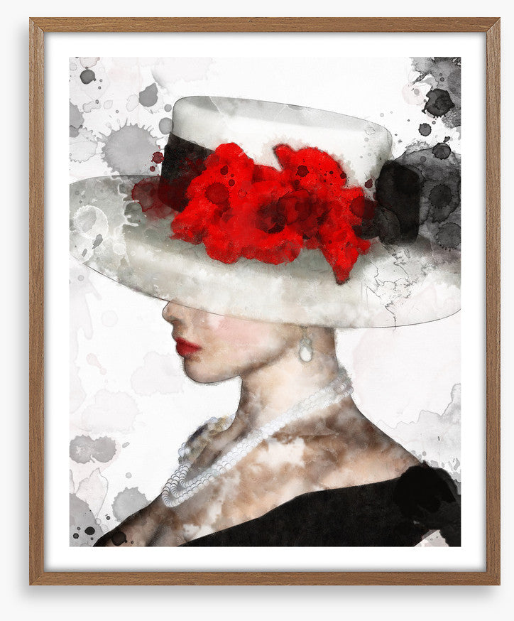 Poppies and pearls