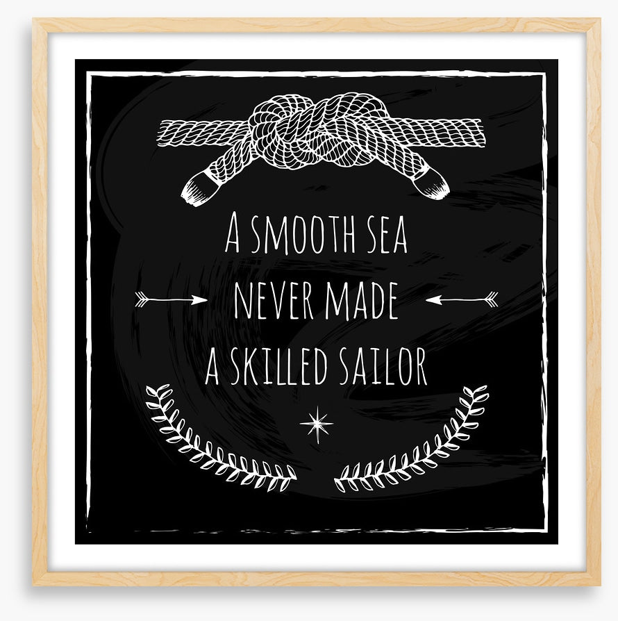 A skilled sailor