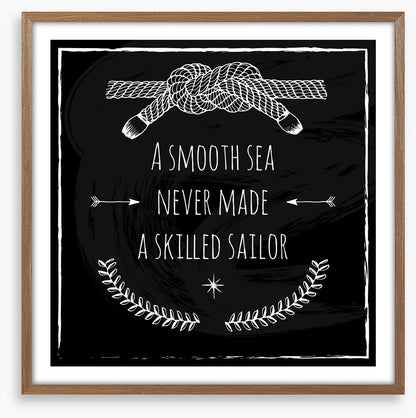 A skilled sailor