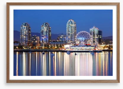 Vancouver shimmering dusk
