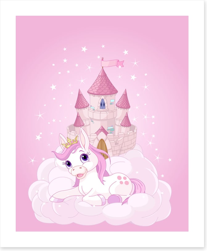 Sky castle unicorn