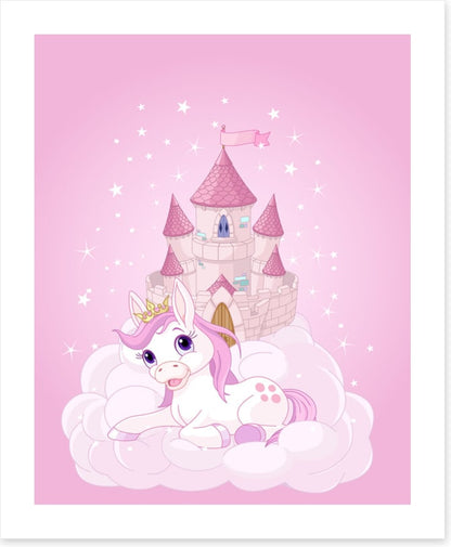 Sky castle unicorn