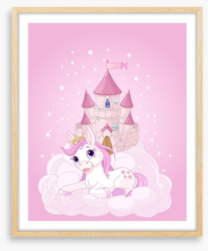 Sky castle unicorn