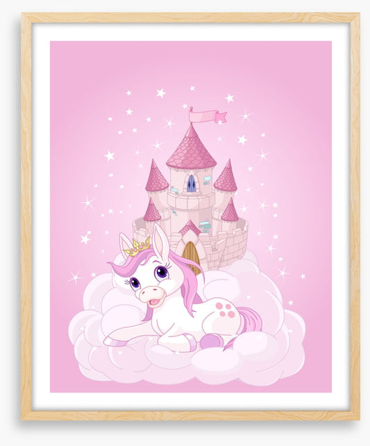 Sky castle unicorn
