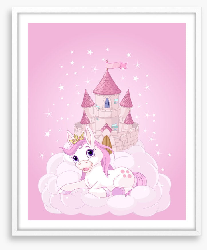 Sky castle unicorn