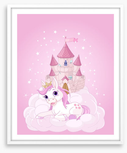Sky castle unicorn