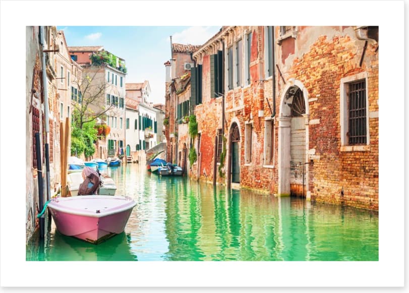The serene canal, Venice
