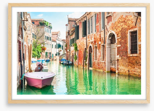 The serene canal, Venice