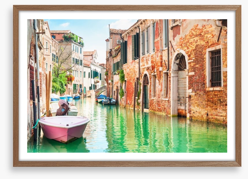 The serene canal, Venice