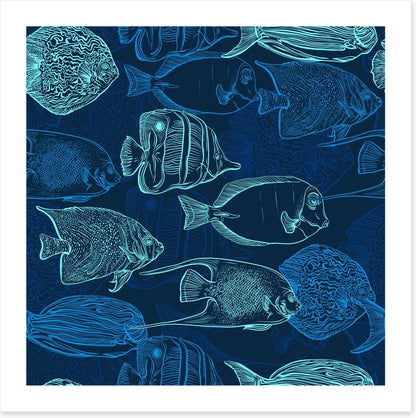 Deep sea swim
