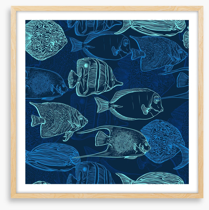 Deep sea swim