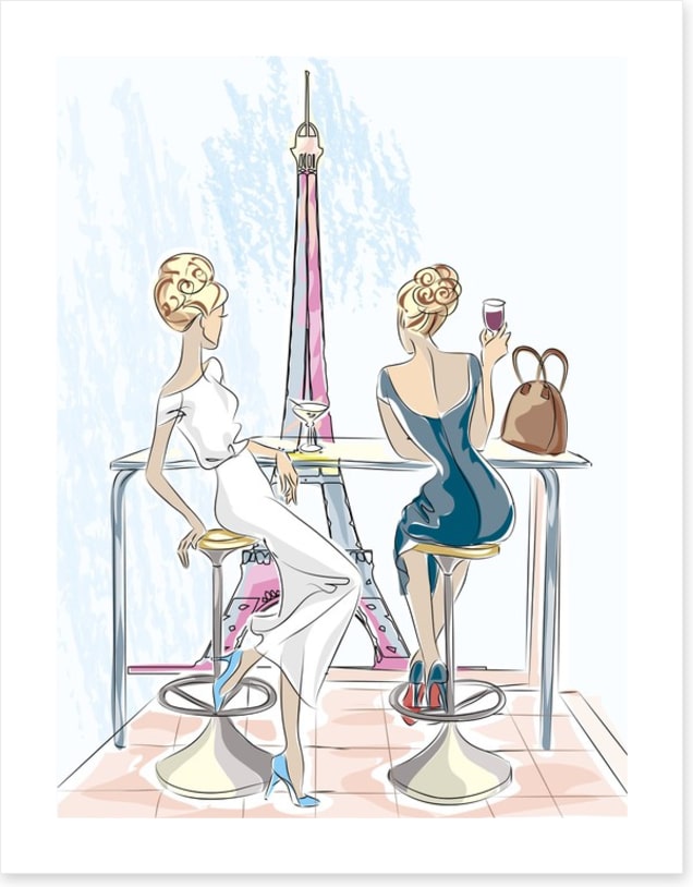 Cocktails in Paris