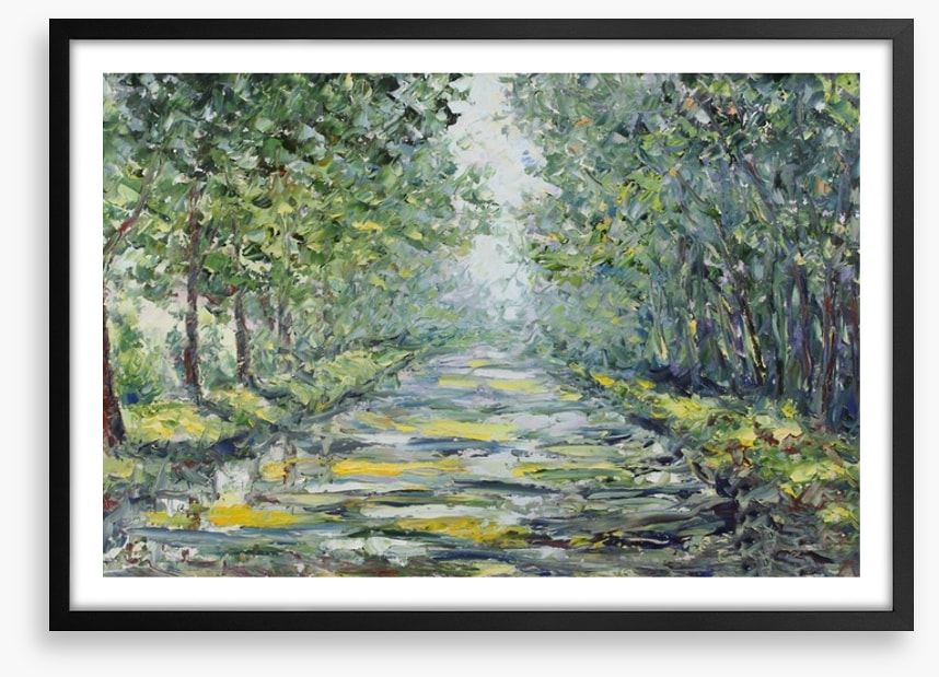 The path through the forest