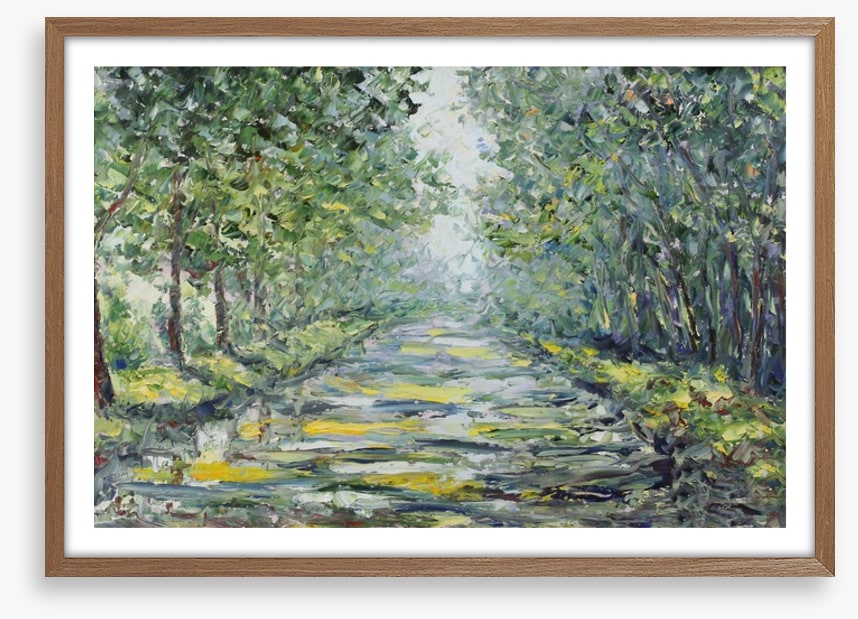 The path through the forest