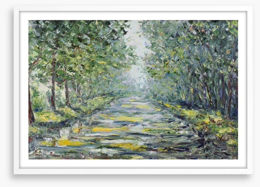 The path through the forest
