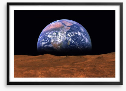 Earth rising
