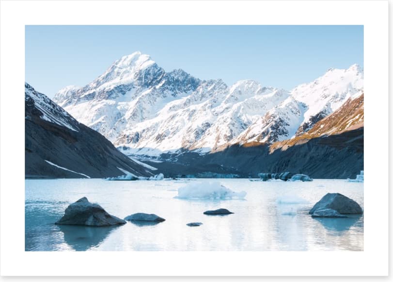 Hooker Glacier, New Zealand