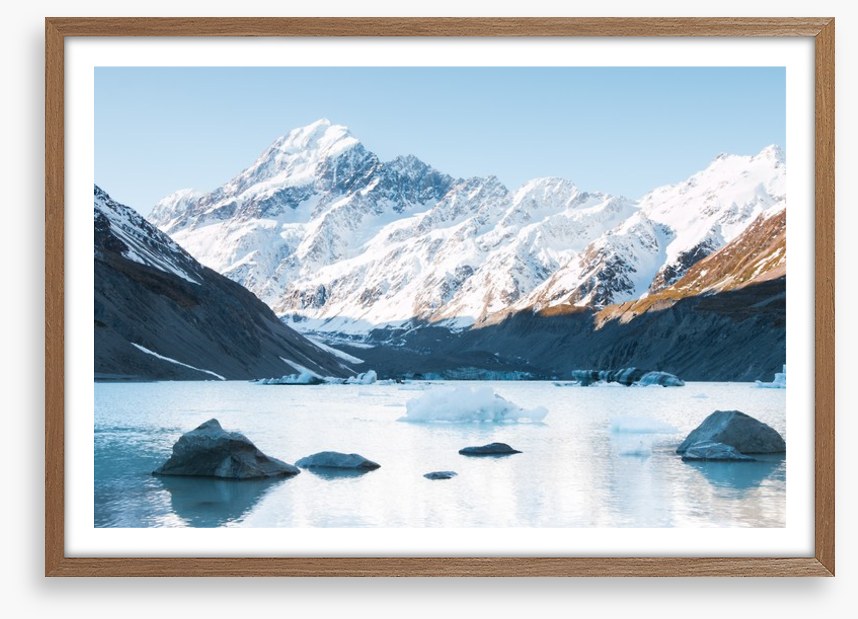 Hooker Glacier, New Zealand