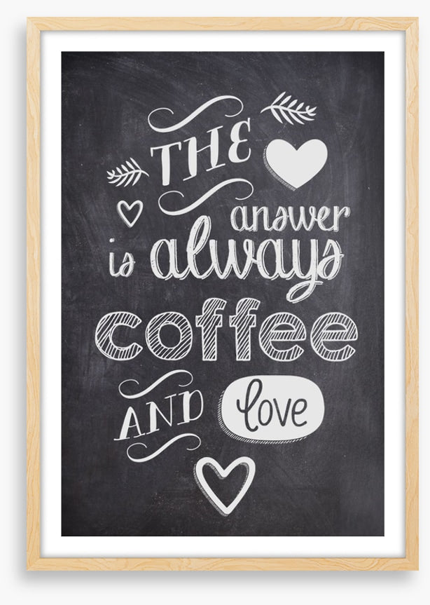 Coffee and love