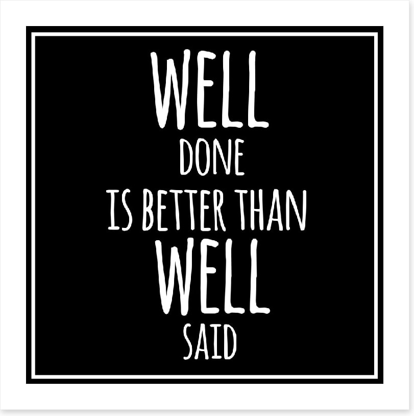 Well done