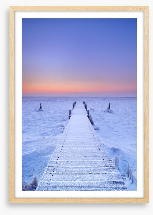 To the frozen sunset