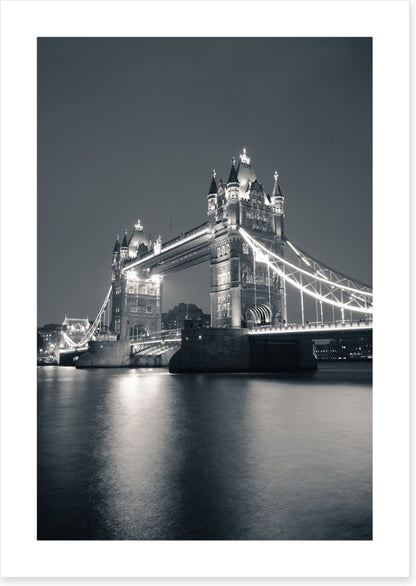 Drawbridge in darkness