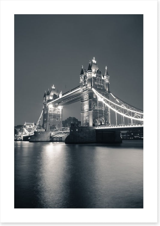 Drawbridge in darkness