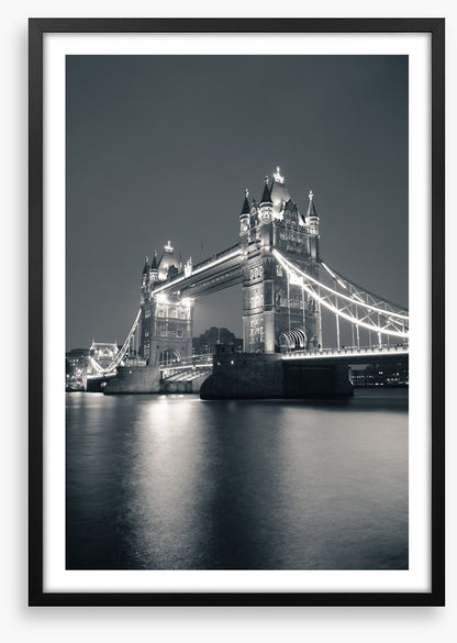 Drawbridge in darkness
