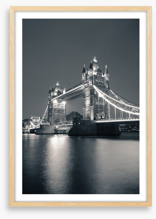 Drawbridge in darkness
