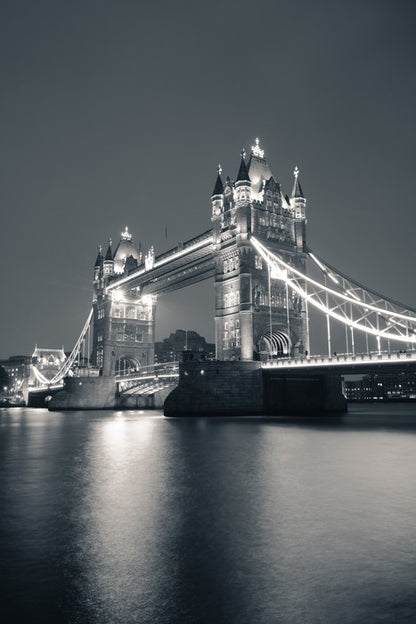 Drawbridge in darkness