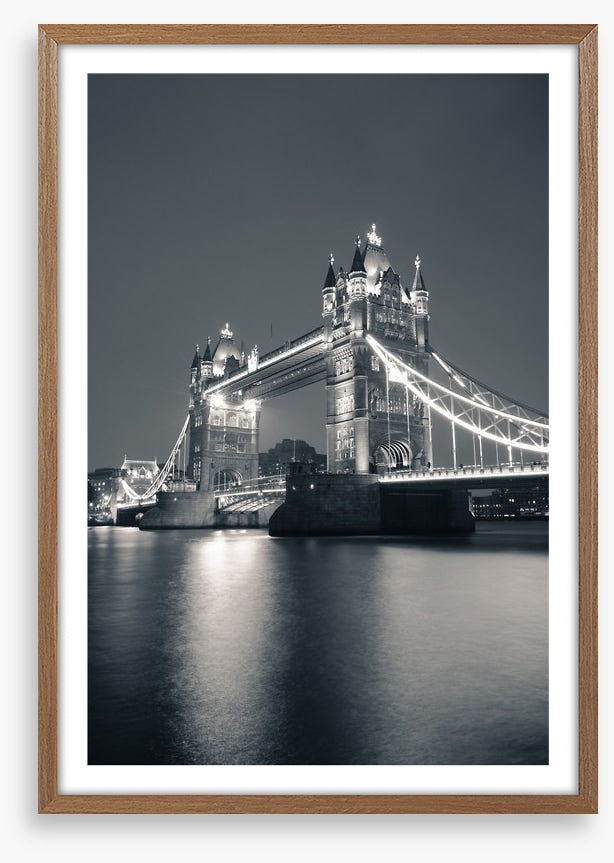 Drawbridge in darkness