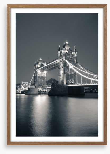 Drawbridge in darkness
