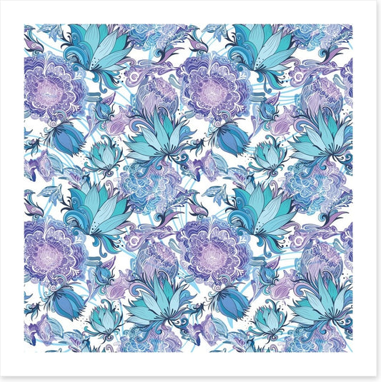Lotus and peony