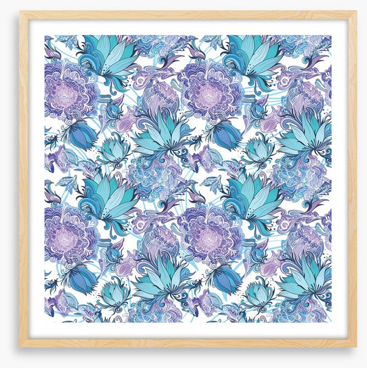 Lotus and peony