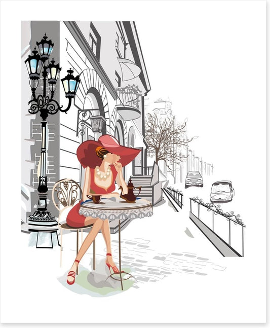 Coffee at the cafe