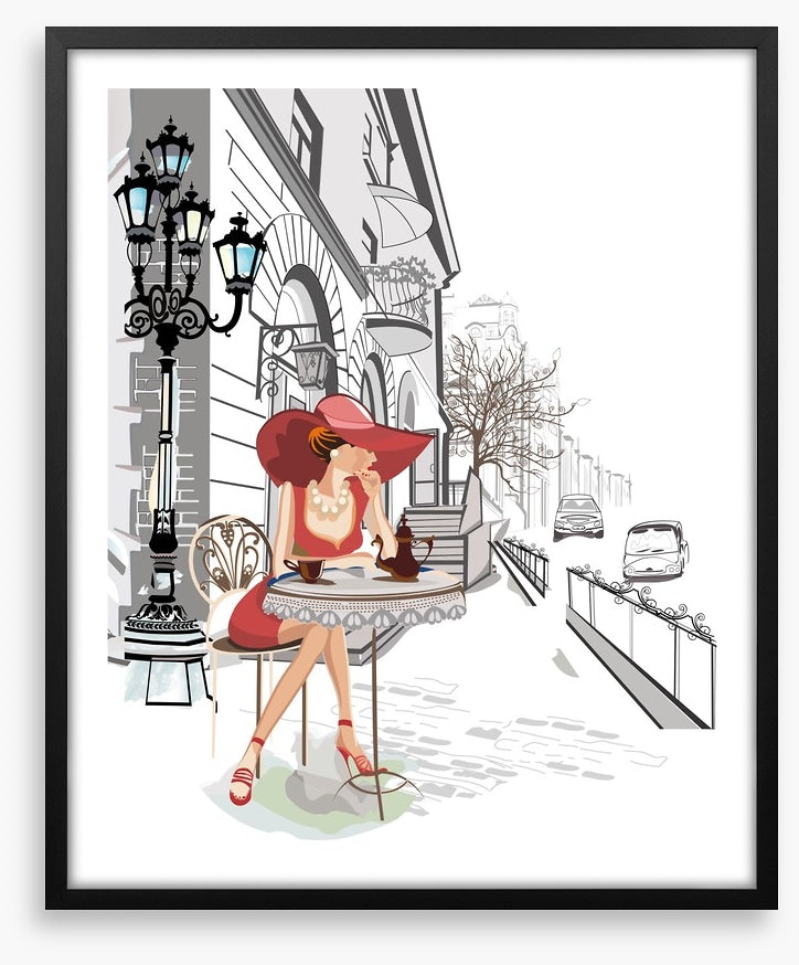Coffee at the cafe
