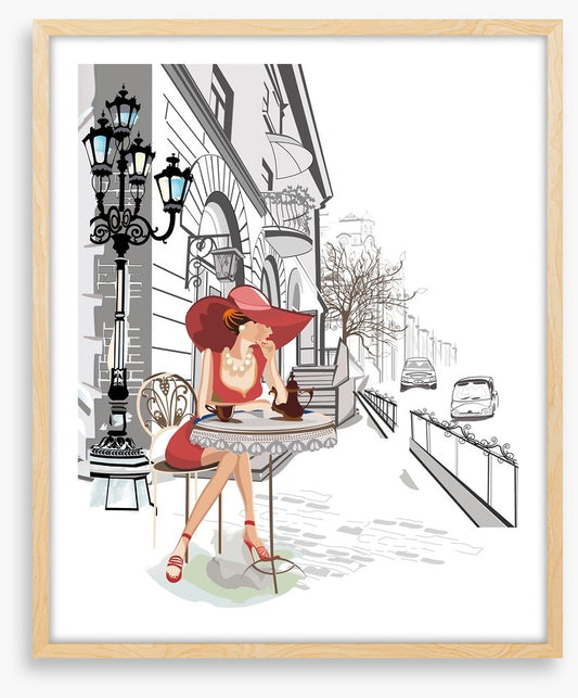 Coffee at the cafe