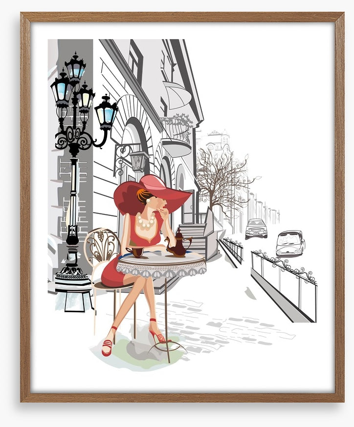 Coffee at the cafe