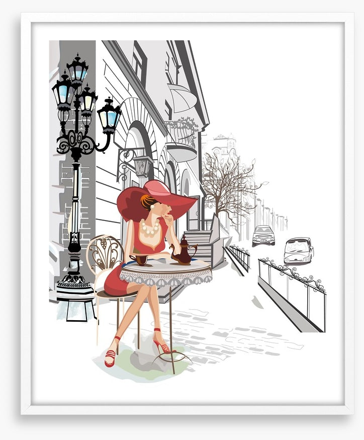 Coffee at the cafe