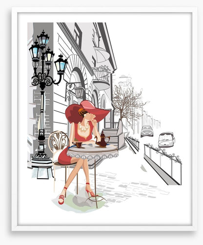 Coffee at the cafe